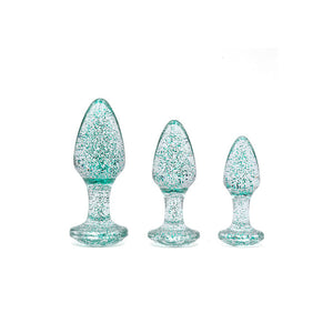 Adam & Eve Glitter Gem Butt Plug Set – image 7
