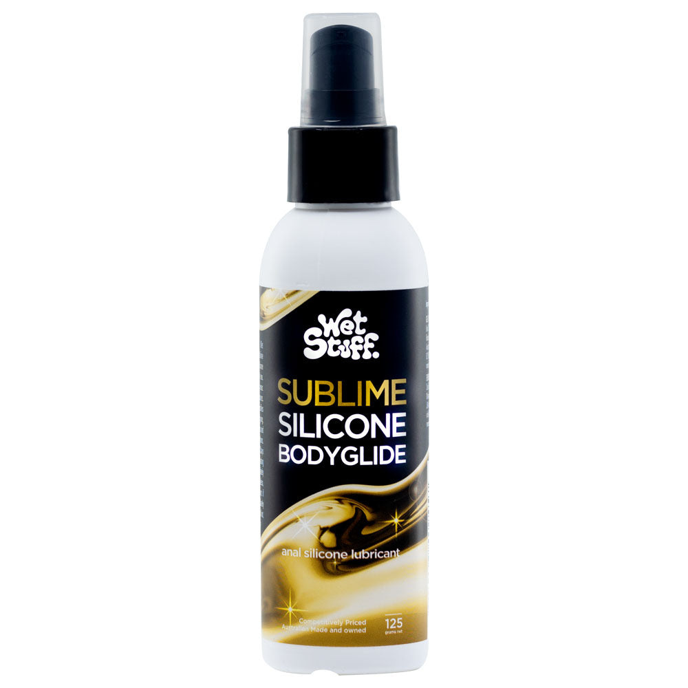 Wet Stuff Sublime Anal Silicone Lubricant - 125g Pump Bottle for Optimal Comfort and Pleasure