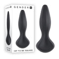 Gender X HIP TO BE SQUARE - Body-Safe Silicone G-Spot Vibrator (USB Rechargeable, 20 cm)