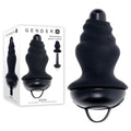 Gender X ECHO - USB Rechargeable Body-Safe Silicone Butt Plug in Black (15.3 cm)