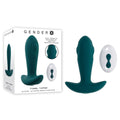 Gender X TUNNEL TAPPER - Grey 12.1 cm USB Rechargeable Tapping Anal Plug with Wireless Remote Control