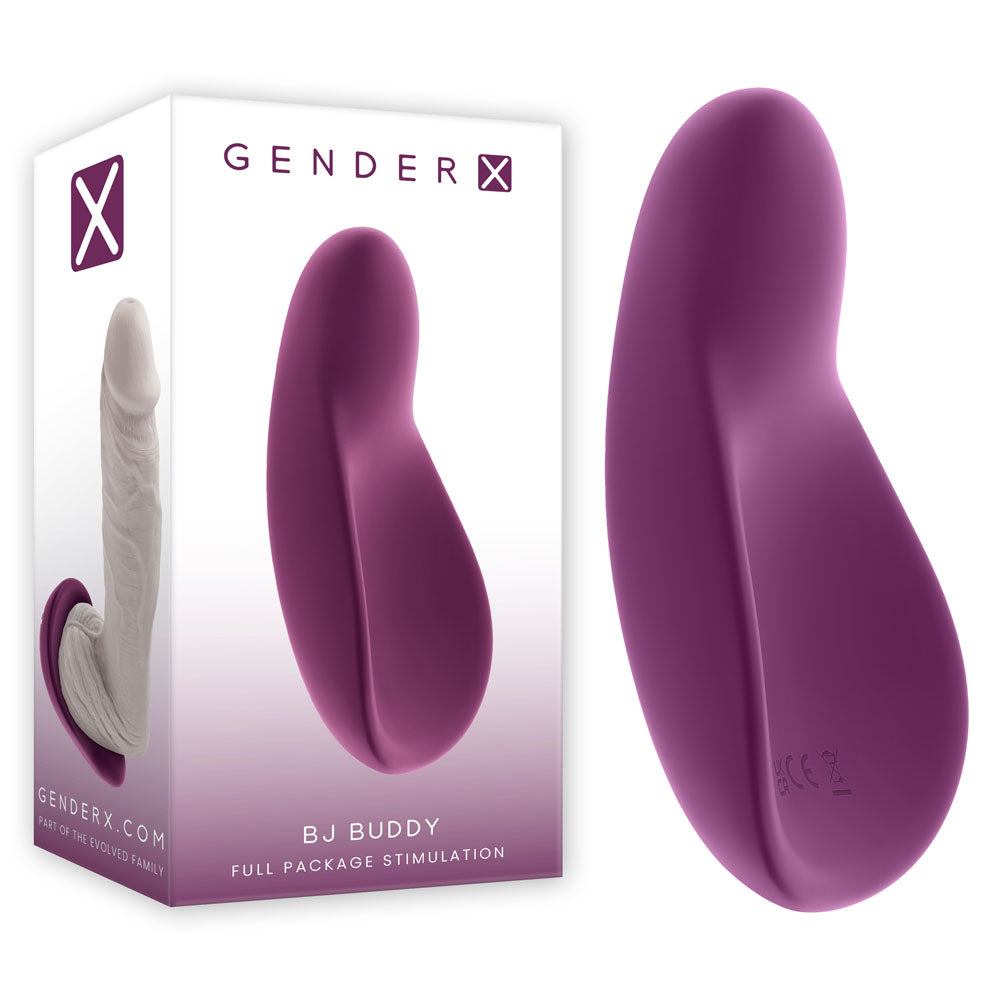 Gender X Stimulator – USB Rechargeable, Body-Safe Silicone – Purple