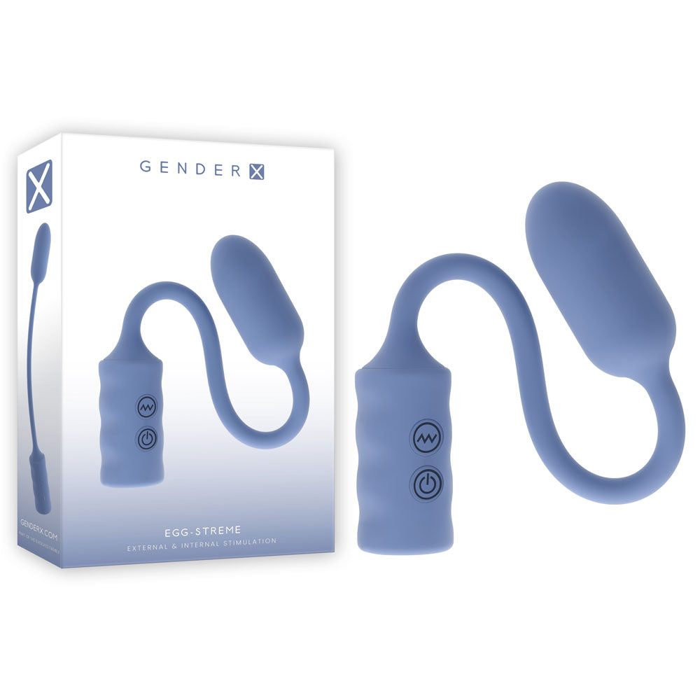 Gender X Rechargeable Bullet – Body-Safe Silicone – Purple Personal Massager