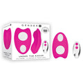 Gender X UNDER THE RADAR - USB Rechargeable Panty Vibe in Soft Pink (Body-Safe, Discreet Design)