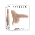 Gender-Neutral Stand-To-Pee Funnel - Lightweight Realistic Design in Flesh Tone