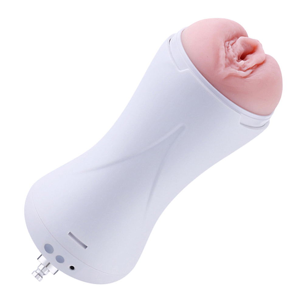 Hismith USB Rechargeable Vibrating Vagina Stroker Attachment for Enhanced Intimacy