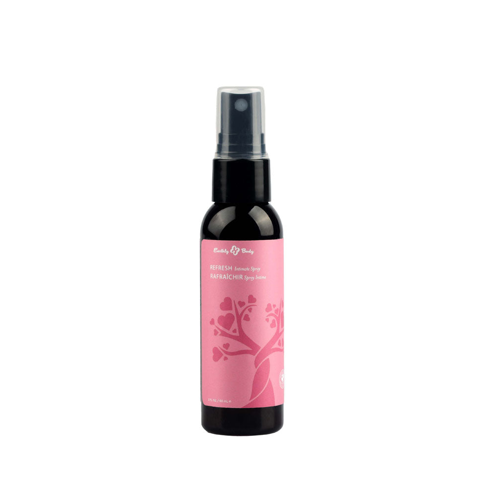 Hemp Seed REFRESH Intimate Cleansing Spray - pH Balanced Wellness Formula - 60 ml