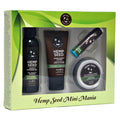 Hemp Seed Mini Mania Scented Lotion Kit - Guavalava (Guava & Blackberry) - 4 Piece Set - Body-Safe & Vegan-Friendly
