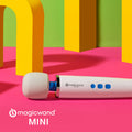 Magic Wand Mini - Rechargeable Body-Safe Massage Wand in White (Compact & Portable)