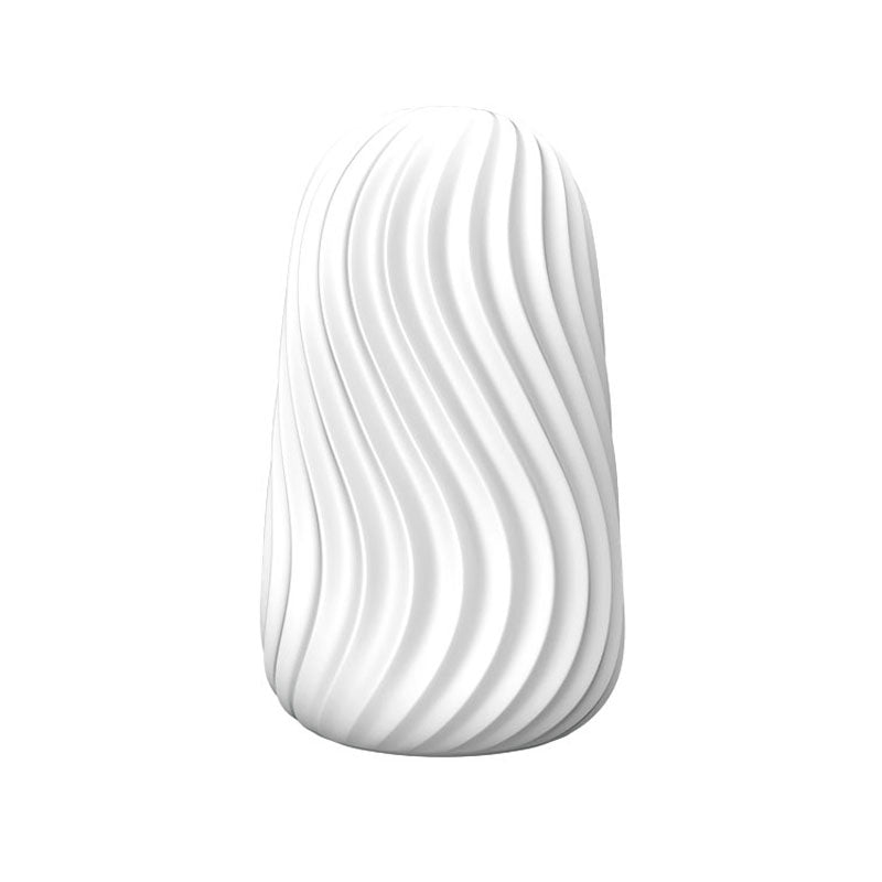 Adam & Eve Stroke & Go white stroker with case – image 2