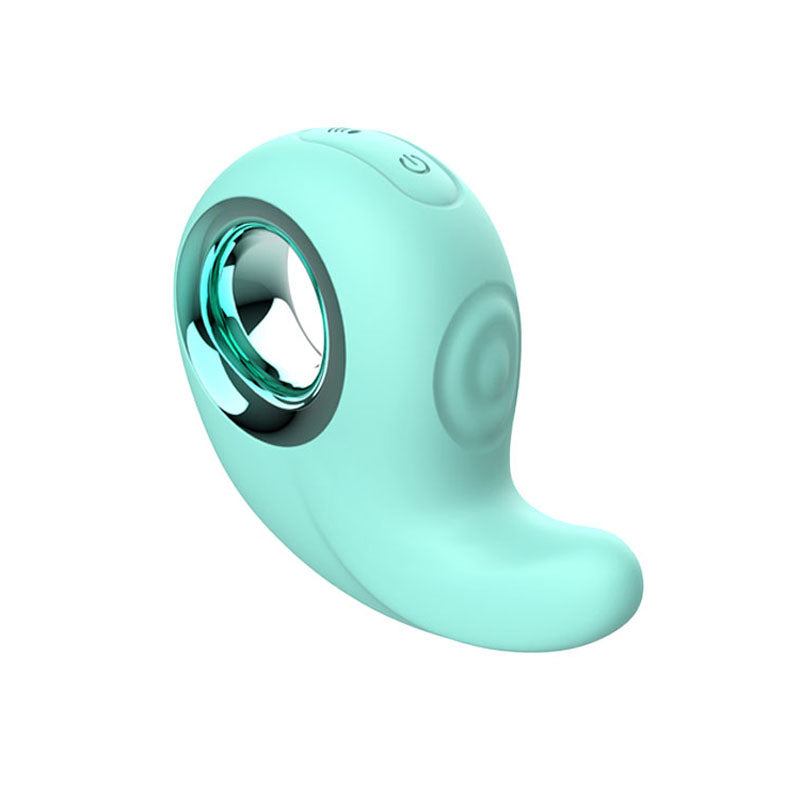 Adam & Eve CURVY CUTIE PLEASURE COMBO - Teal USB Rechargeable Tapping Stimulator for Ultimate Wellness and Relaxation