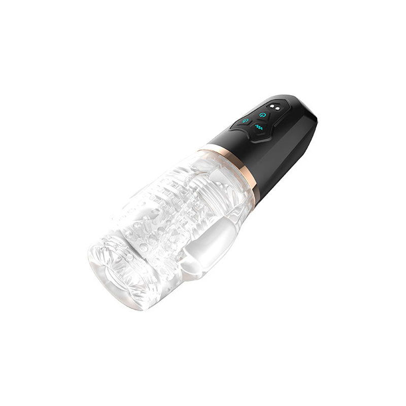 Adam & Eve Masturbator – USB Rechargeable, Clear –