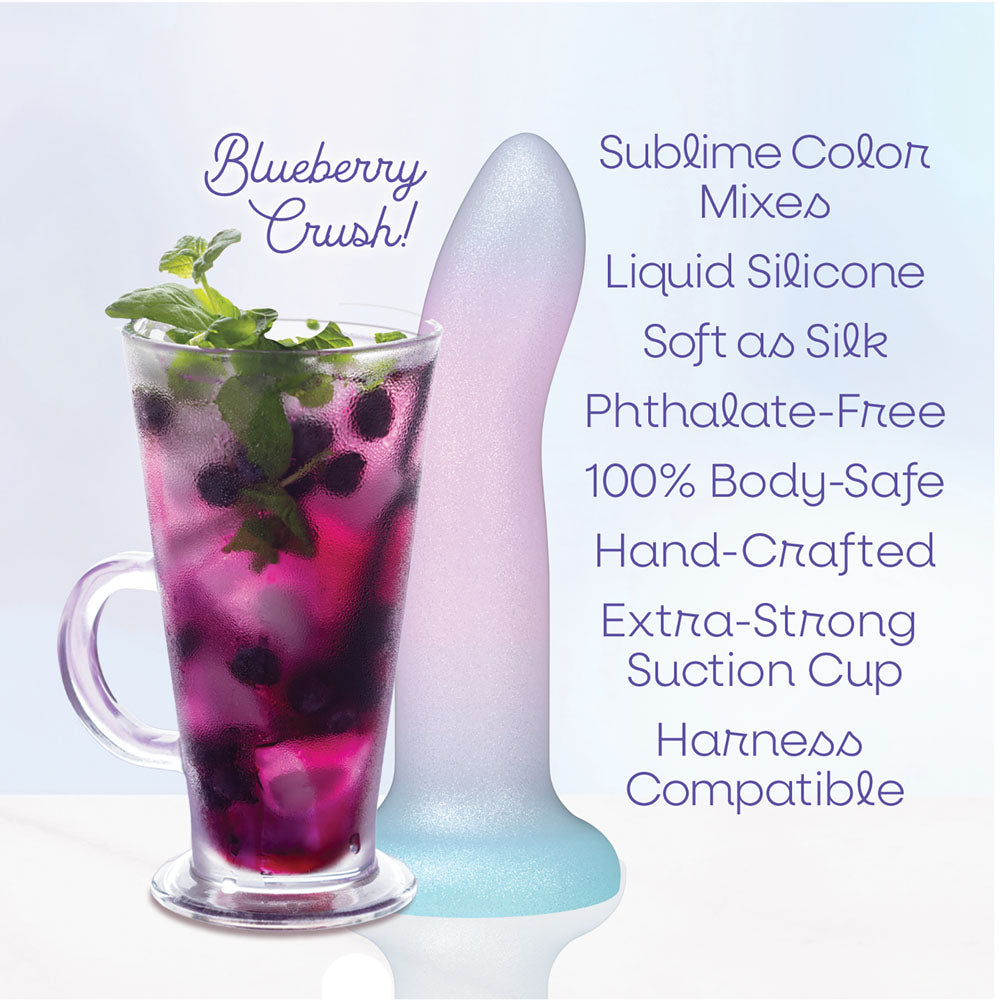 Mixers Body-Safe Silicone DONG for Intimate Wellbeing – Blue/Pink – 20.3 cm