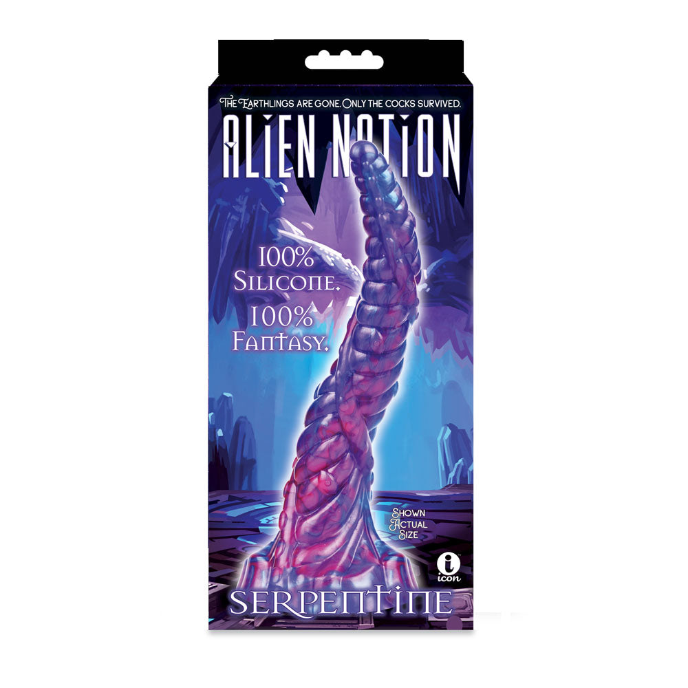 Alien Nation Serpentine purple fantasy dildo – image 3