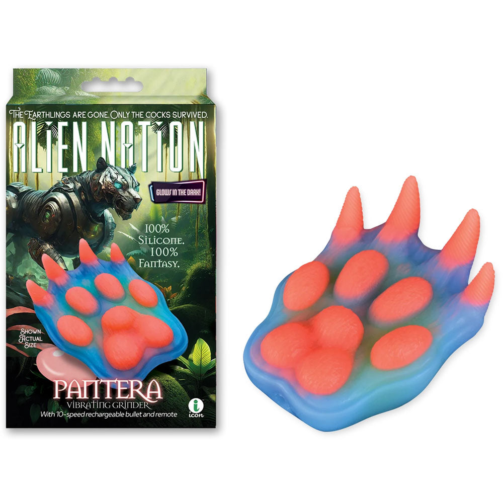 Alien Nation - Pantera - Vibrating Fantasy Grinder Pad with Remote Control (USB Rechargeable, Colorful Design)