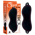 Orange Is The New Black - Premium Soft Blindfold for Enhanced Sensory Experience - Unisex Black Design