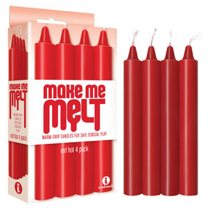 The 9's Make Me Melt Drip Candles 4-Pack