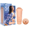 Daisy Haze Body-Safe Silicone Vagina Stroker – Flesh Tone (Discreet, Ergonomic Design)