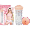 Haley Spades Body-Safe Teen Vagina Stroker – Flesh/Clear (Discreet, Easy to Clean, 6.5 in)