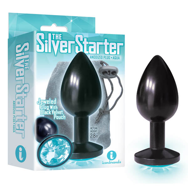 Intimelly Anal Toy – Compact Anodised Black Butt Plug for Personal Pleasure