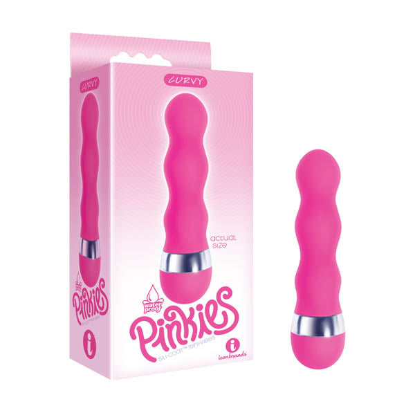 The 9's Curvy Vibrator – Body-Safe Silicone – Enhance Intimate Wellbeing