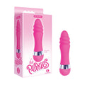 The 9's Pinkies Ridgy pink mini vibrator