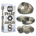 The 9's Cock Rings Set – Smoke – Versatile Intimate Accessories for Couples