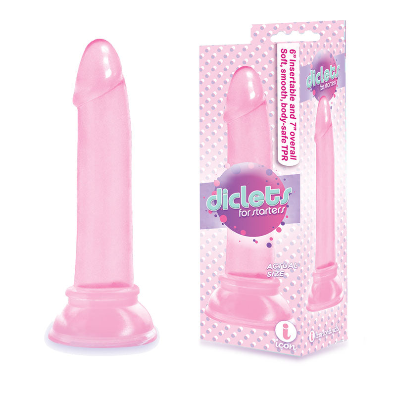The 9's Dongs – Body-Safe Silicone – Pink – 17.8 cm