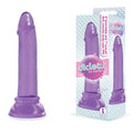 The 9's Dongs – Body-Safe Silicone – Purple – 17.8 cm