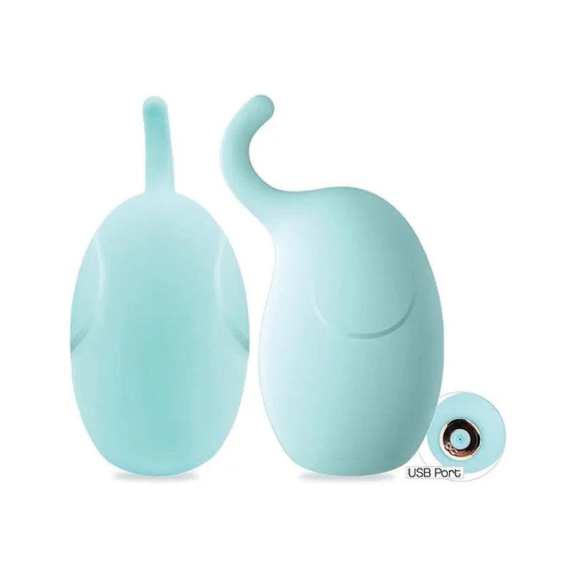 Buzzy Buddy, Hunk with a Trunk - Aqua USB Rechargeable Wellness Stimulator for All Bodies