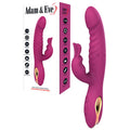 Adam & Eve Vibrator – USB Rechargeable, Body-Safe Silicone – Purple – 22.5 cm
