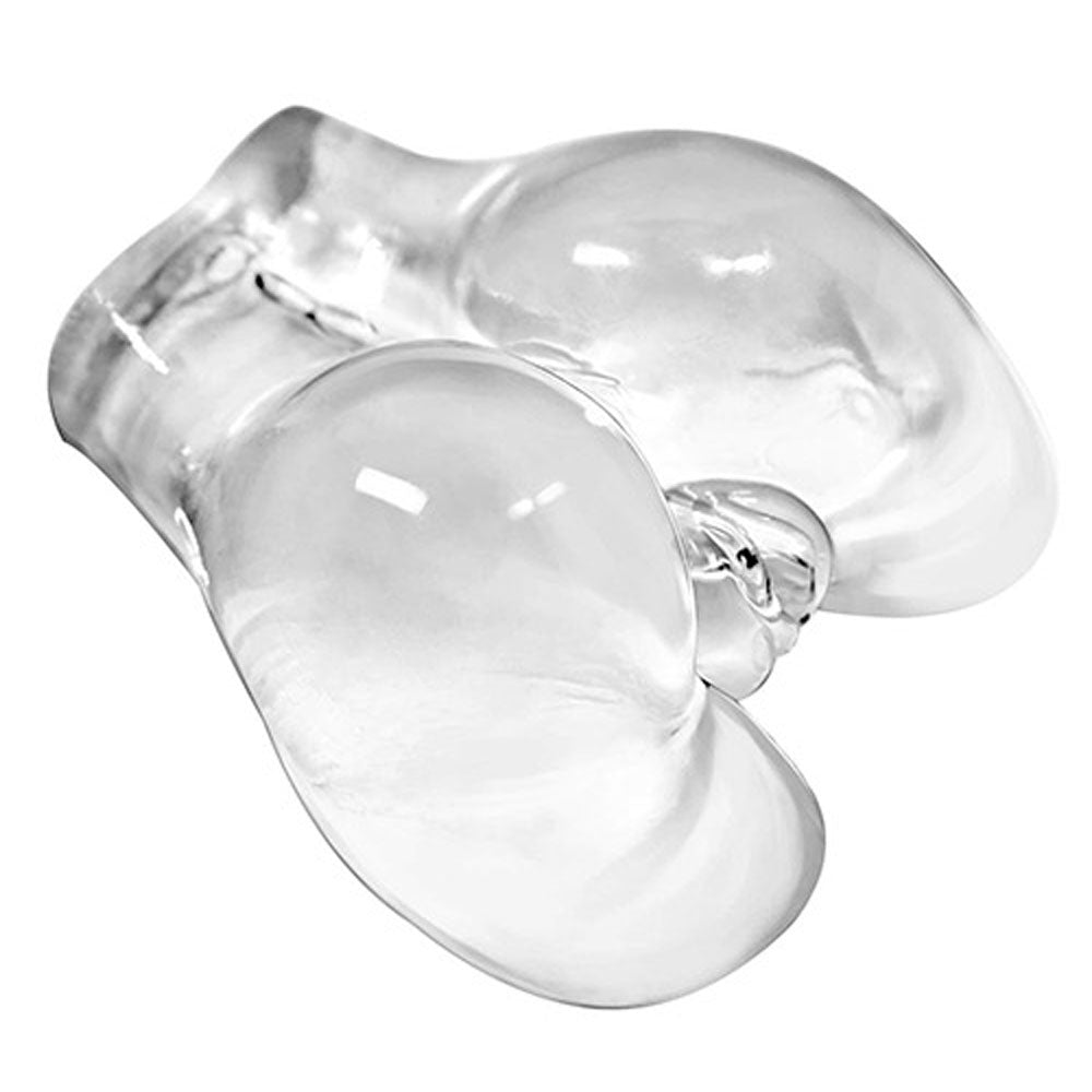 Adam & Eve PEEK A BOOTY - Clear Doggy Style Male Masturbator (Body-Safe, Realistic Design)