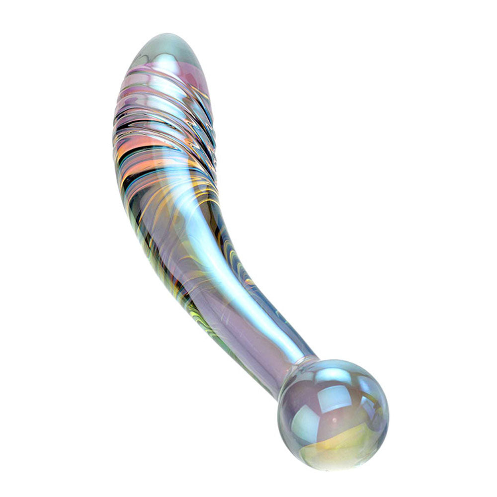 Fairy Wand Glass Dildo – 22 cm Body-Safe Pleasure Toy (Elegant Design, Non-Toxic Material)