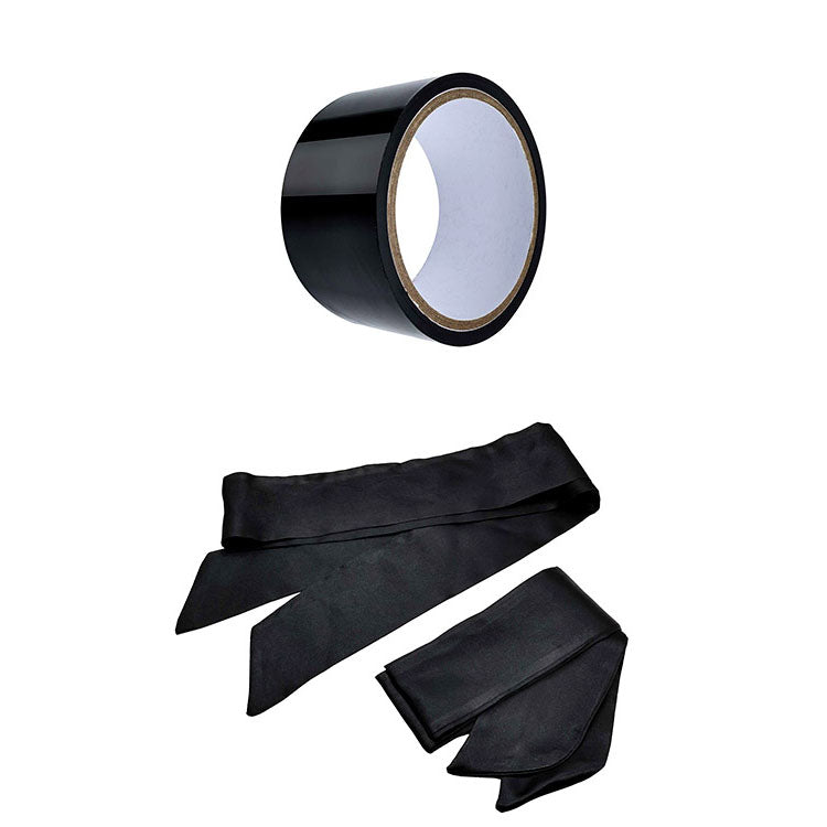 Midnight Moods Couples Bondage Kit – 10-Piece Set for Intimate Exploration (Gender-Neutral, Sensual Play)