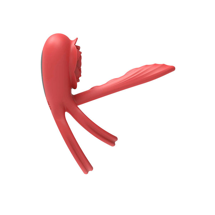 Adam & Eve Cock Rings – Rechargeable, Body-Safe Silicone – Red