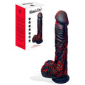 Adam & Eve Dongs – USB Rechargeable, Thrusting – Black/Red – 22.6 cm