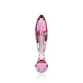 JimmyJane Dillenia Vetro - Body-Safe Pink Glass Dildo (16.3 cm, Gender-Neutral, Wellness-Focused)
