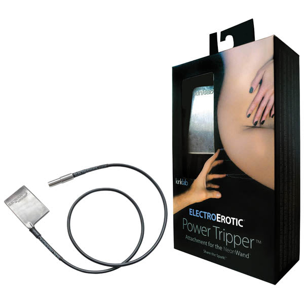 KinkLab Power Tripper - Body-Safe E-Stim Attachment for Neon Wand (Versatile, High-Quality)