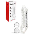 Adam & Eve Sleeve – Adjustable Inner – Clear – 22.9 cm