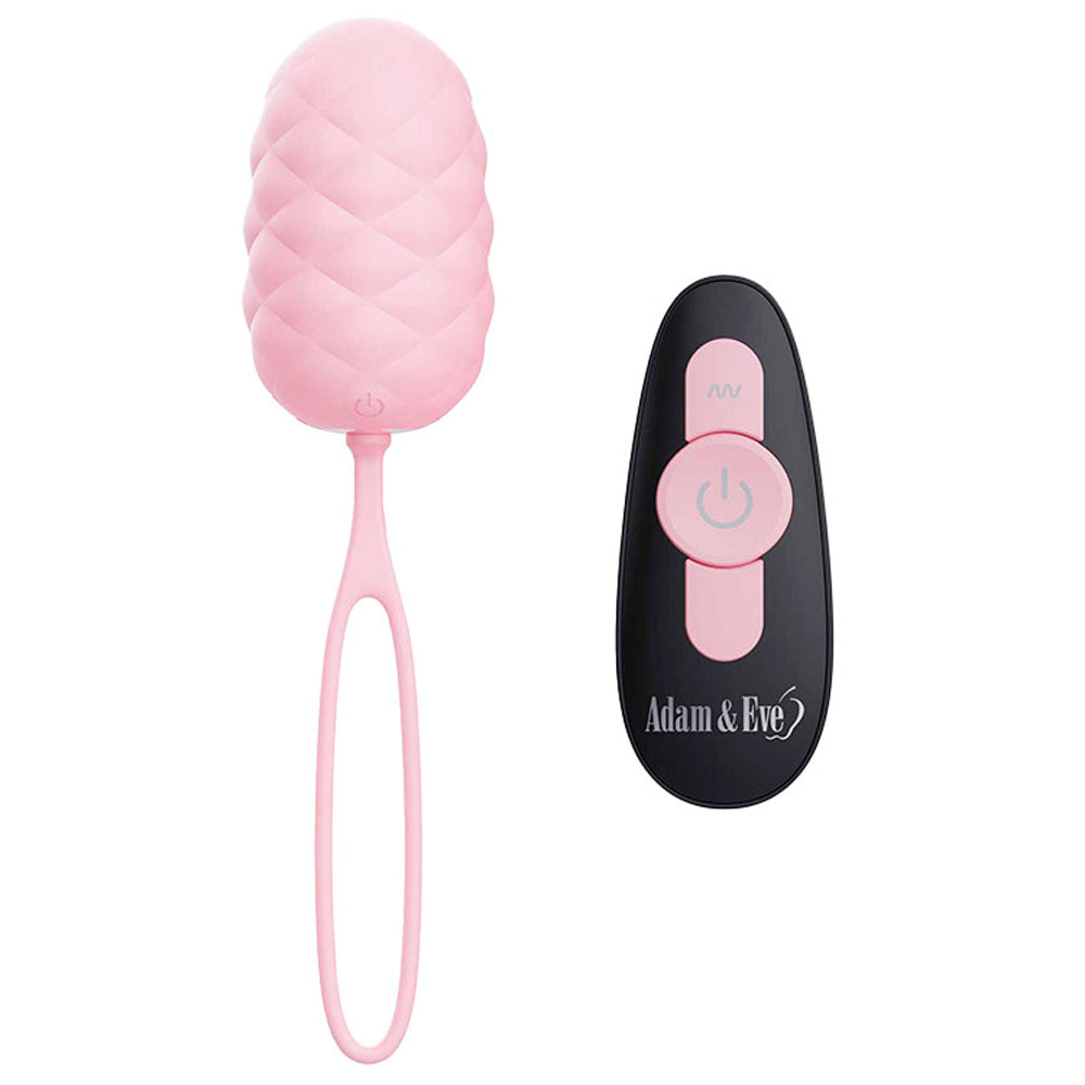 Adam & Eve Pillow Talk Remote Control Vibrating Egg – image 6