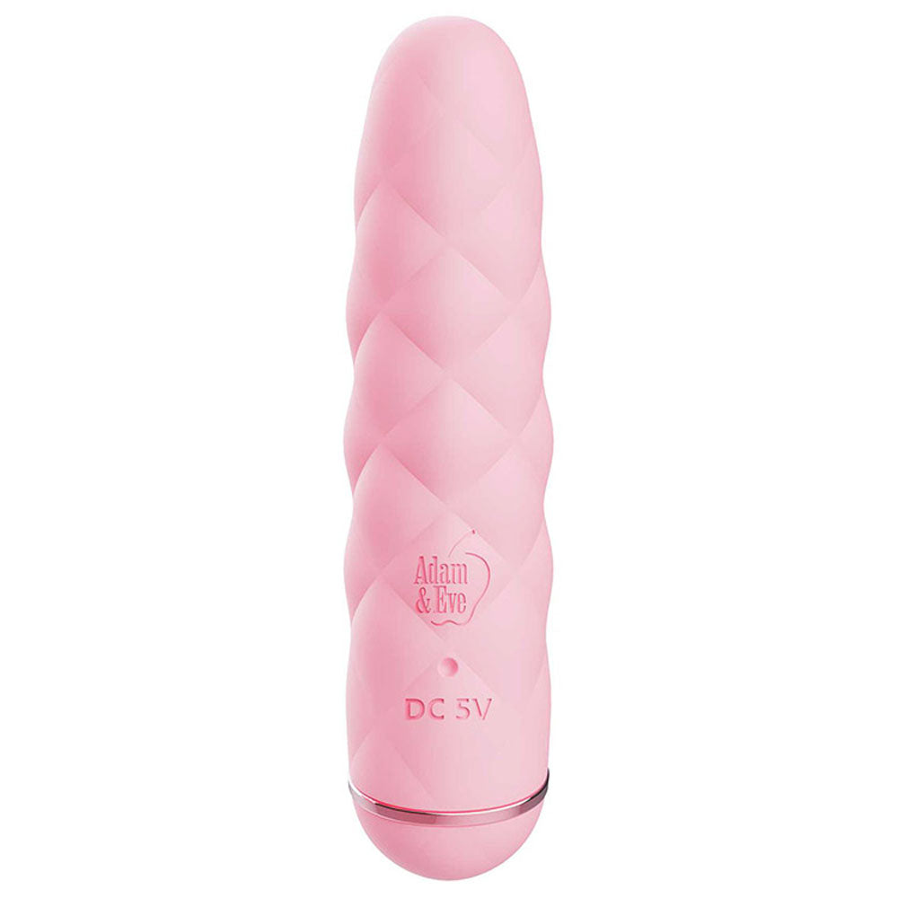 Adam & Eve Pillow Talk Pink USB Rechargeable Bullet for Solo Pleasure
