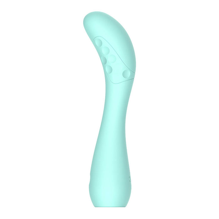Adam & Eve G-Spot Vibrator – USB Rechargeable, Body-Safe Silicone – Blue – 19 cm