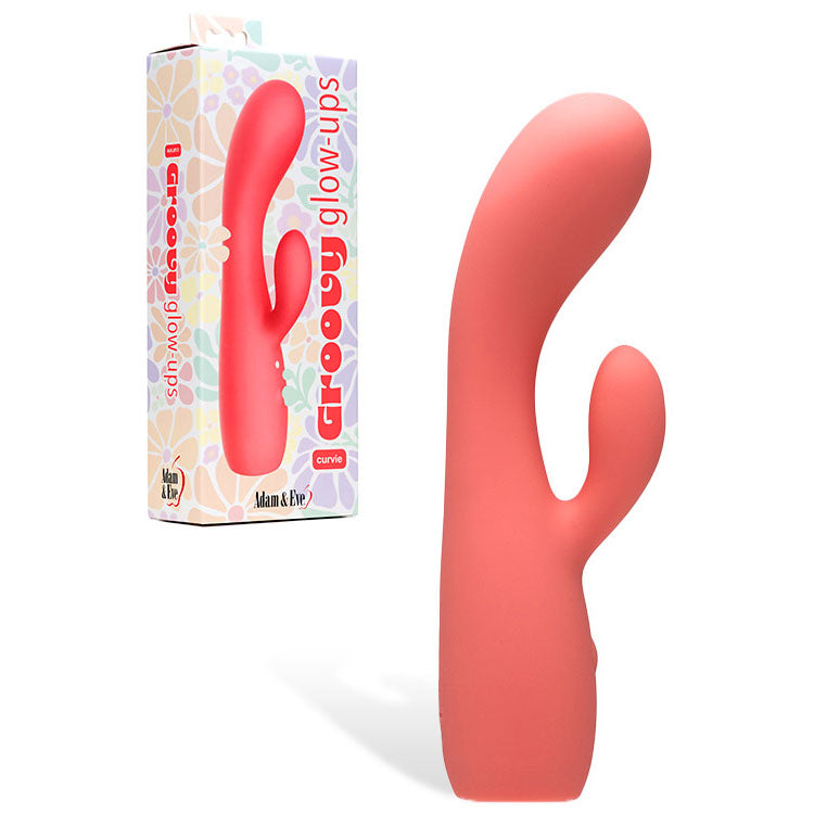 Adam & Eve Vibrator – USB Rechargeable, Body-Safe Silicone – Pink – 17.8 cm