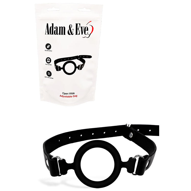 Adam & Eve Bondage Toy – Adjustable Restraint – Black