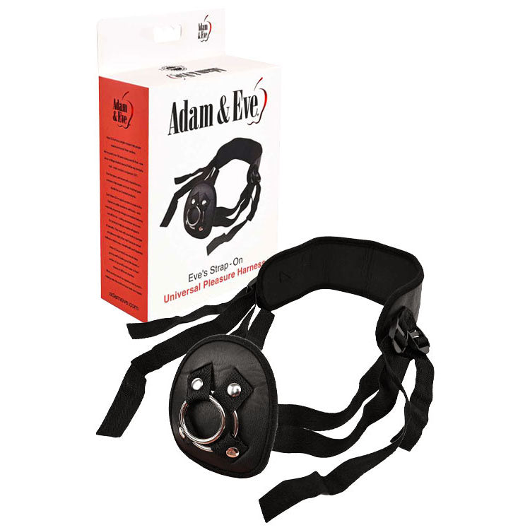 Adam & Eve Eve's black strap-on harness