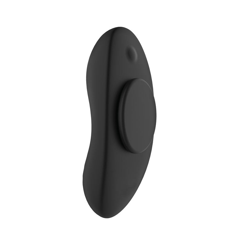 Love Distance MAG - Black App-Controlled Rechargeable Panty Vibrator (Body-Safe, Discreet Design)