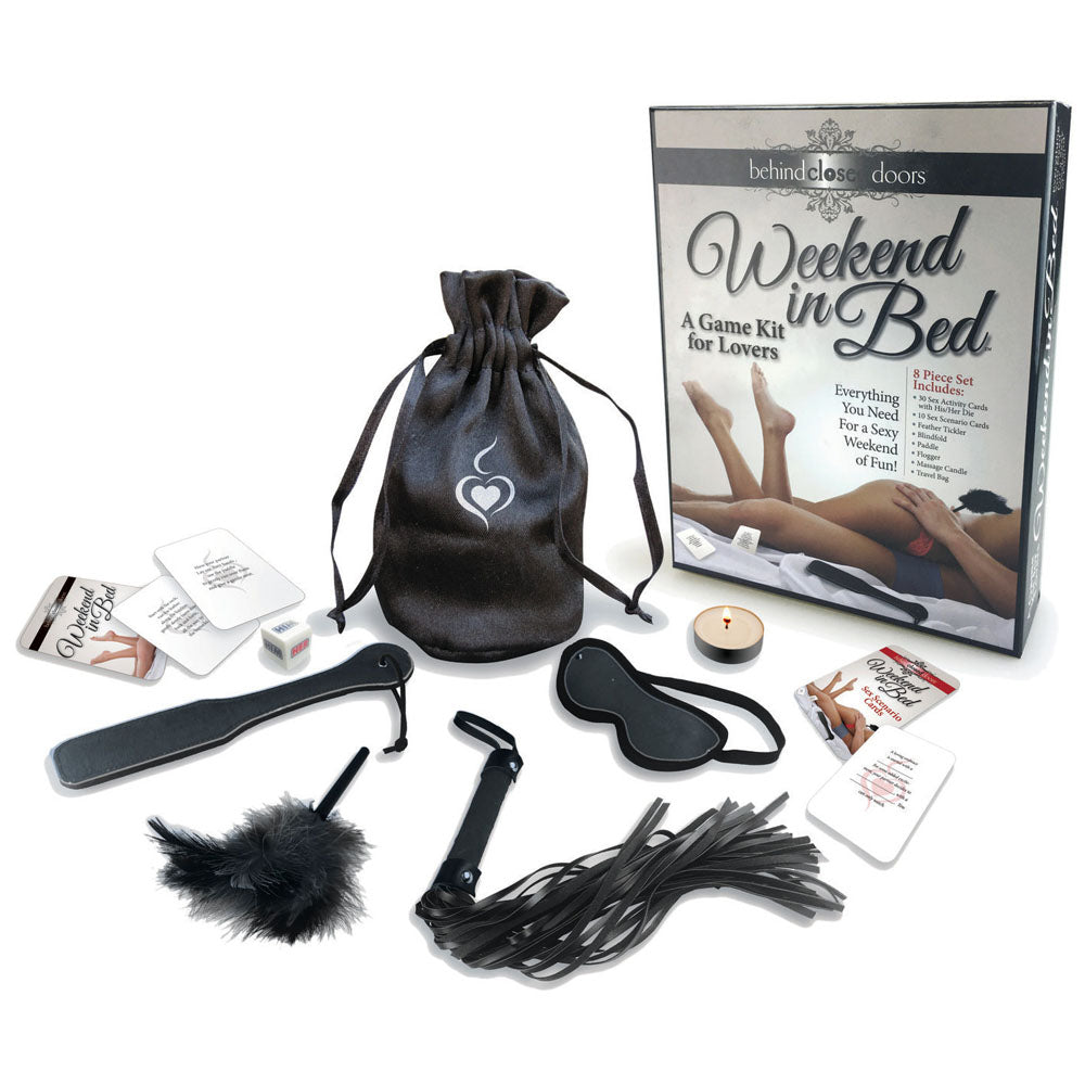 Behind Closed Doors - Intimate Couples Game Kit for Romantic Weekends