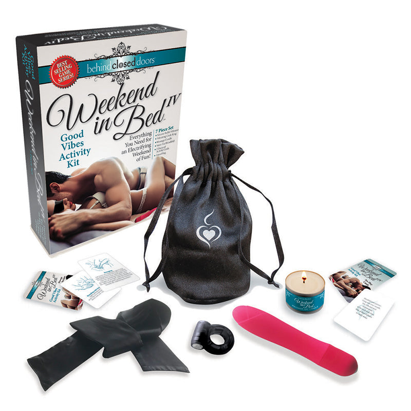 Weekend In Bed IV - Good Vibes Activity Kit for Couples – Wellness-Focused Fun and Connection
