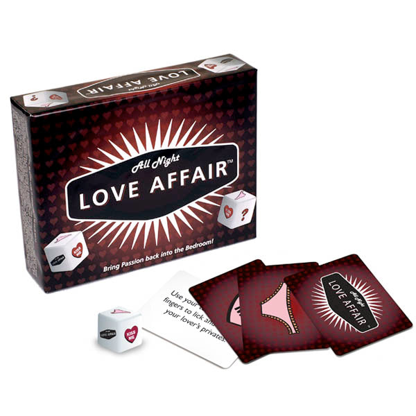 All Night Love Affair - Engaging Adult Card Game for Couples and Friends