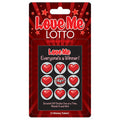 Love Me Lotto - Fun and Flirty Scratch-Off Game for Couples